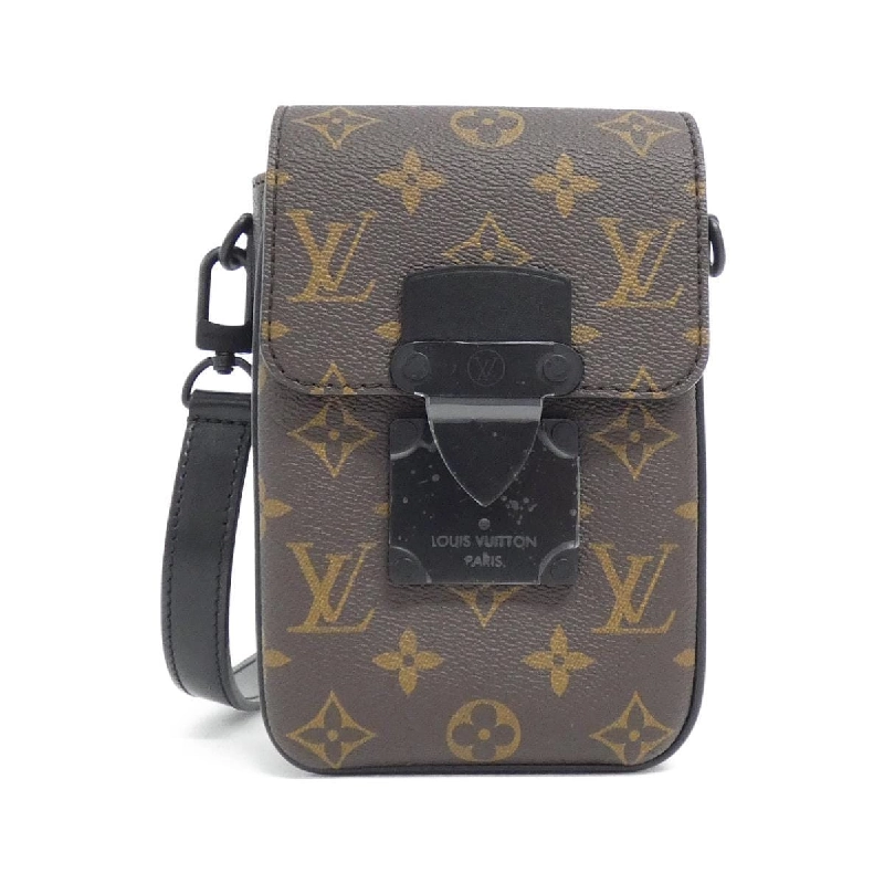 【Sản phẩm chưa sử dụng】Ví đeo tay Louis Vuitton Monogram Macassar S Lock Vertical M81522 613921