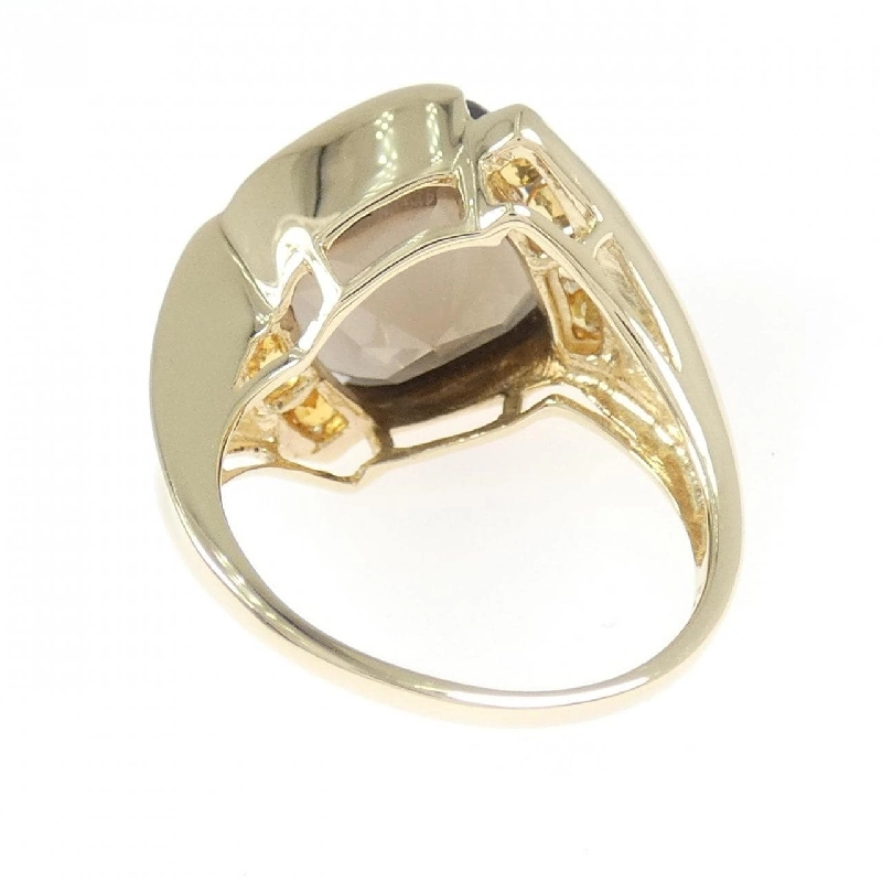 Nhẫn đá quý Smoky Quartz 10KYG - Hàng hiệu Authentic 847500