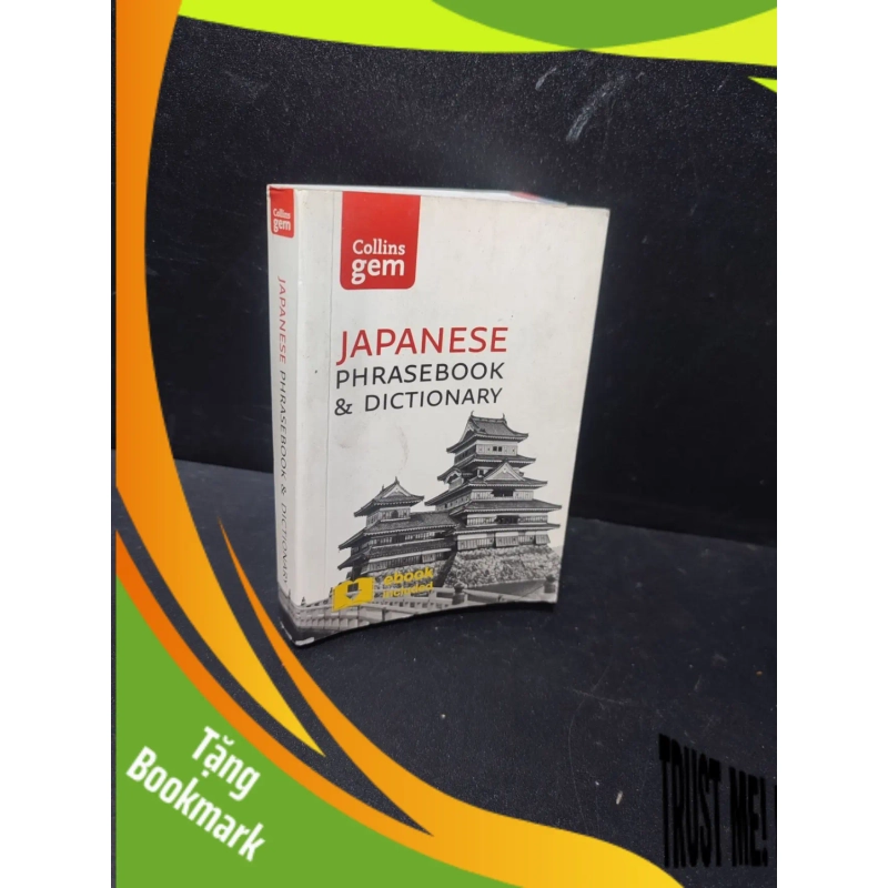 (TẶNG BOOKMARK) Japanese phrasebook dictionary mới 85% bẩn nhẹ (từ điển) RBK2701 945722
