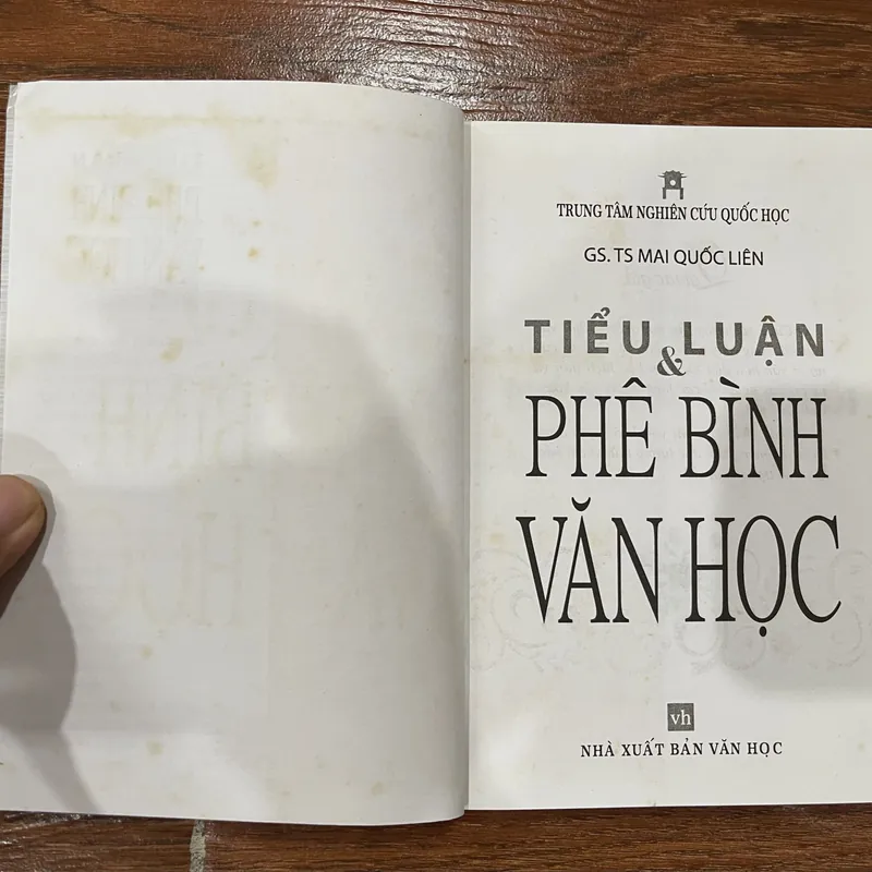 Tiểu luận và phê bình văn học- GS TS Mai Quốc Liên (8) 577012