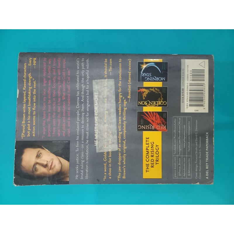 Golden Son (Red Rising Series) Paperback – July 7, 2015 140947