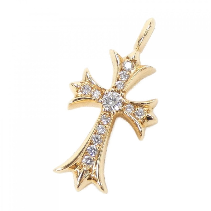 クロムハーツ CHROME HEARTS TINY CH CROSS F PAVE DMND タイニーファットクロス 202033746GLDXXX011 Pendant - Hàng hiệu Authentic 901505