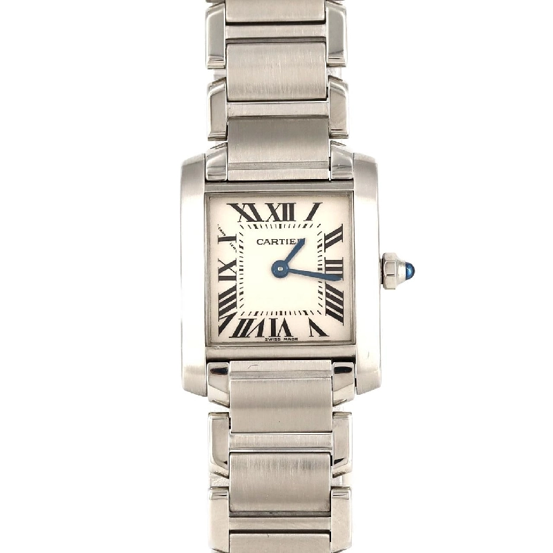 Cartier Tank Française SM W51008Q3 SS Quartz - Hàng hiệu Chính hãng 877135