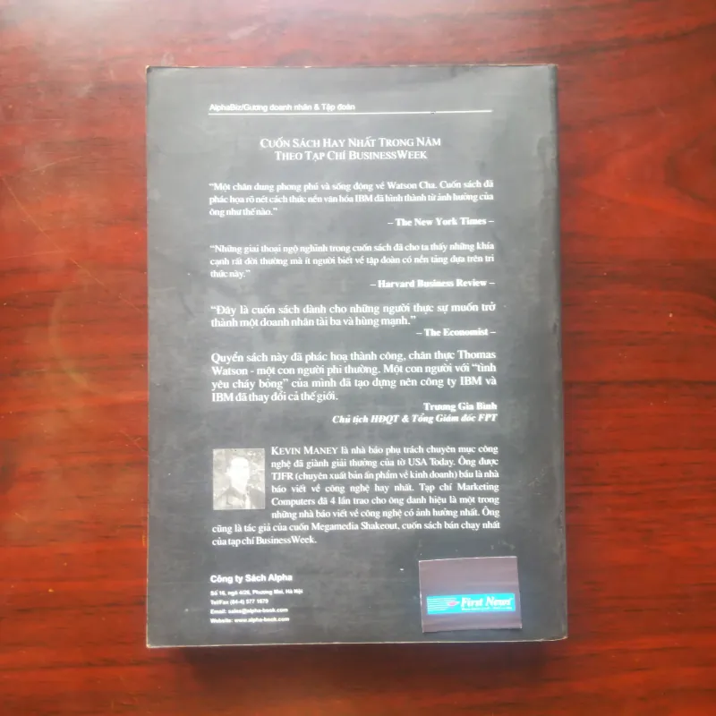 [Sách Doanh Nhân] Thomas Watson - Con Người Phi Thường Và Cỗ Máy IBM (Kevin Maney) 977886