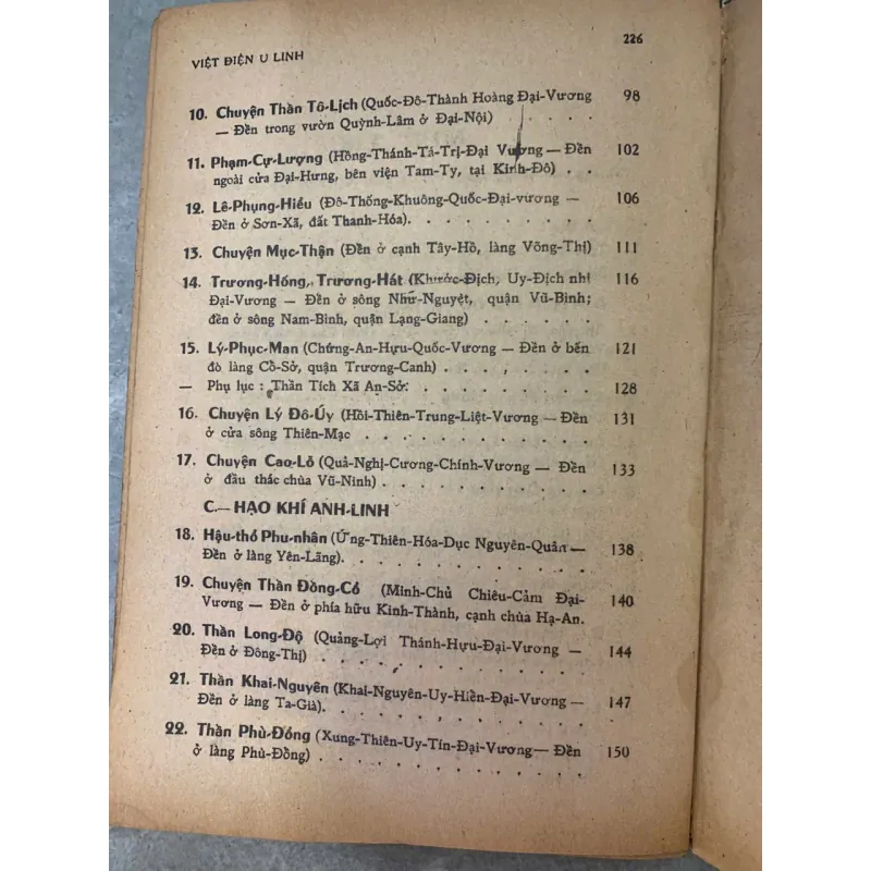 VIỆT ĐIỆN U LINH TẬP LỤC TOÀN BIÊN - NGỌC HỒ (PHIÊN DỊCH) 737196