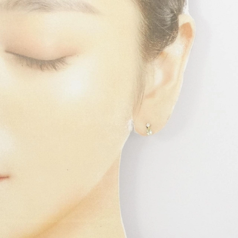 K18YG Garnet Bông tai - Hàng hiệu Chính hãng 876693