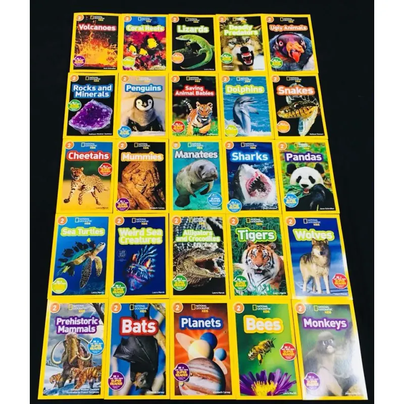 National geographic (Sách nhập) - Level 2 - Full bộ mới nhất 41 quyển + File Mp3 759653