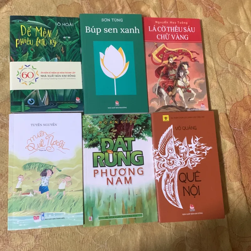 Quê nội, Đất rừng phương nam, Miền quê ngoại, Lá cờ thêu sáu chữ vàng,Búp sen xanh, Dế mèn 751715