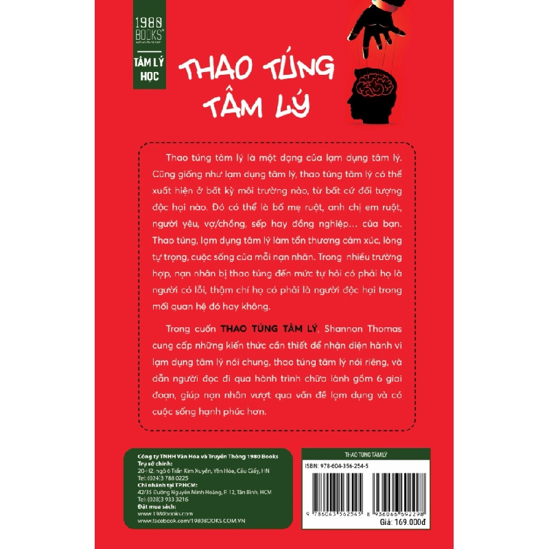 Thao Túng Tâm Lý - Nhận Diện, Thức Tỉnh Và Chữa Lành Những Tổn Thương Tiềm Ẩn - Shannon Thomas, LCSW 281568