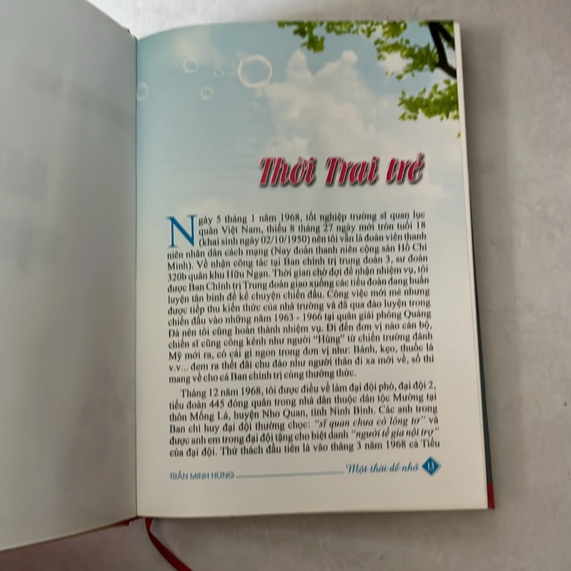 Một thời để nhớ - Trần Minh Hùng 503197