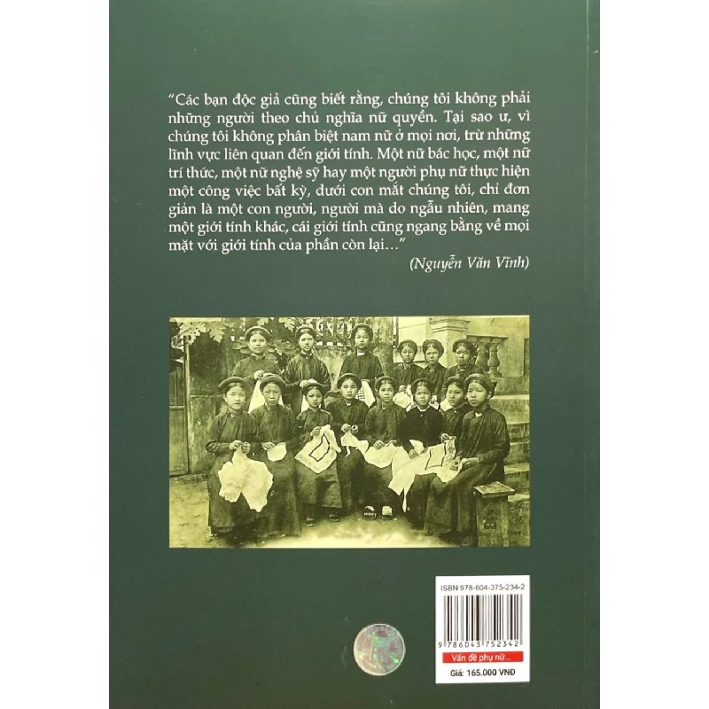 Phụ Nữ Tùng Thư - Nguyễn Văn Vĩnh - Vấn Đề Phụ Nữ Ở Nước Ta - Đoàn Ánh Dương, Nguyễn Đào Nguyên 194482