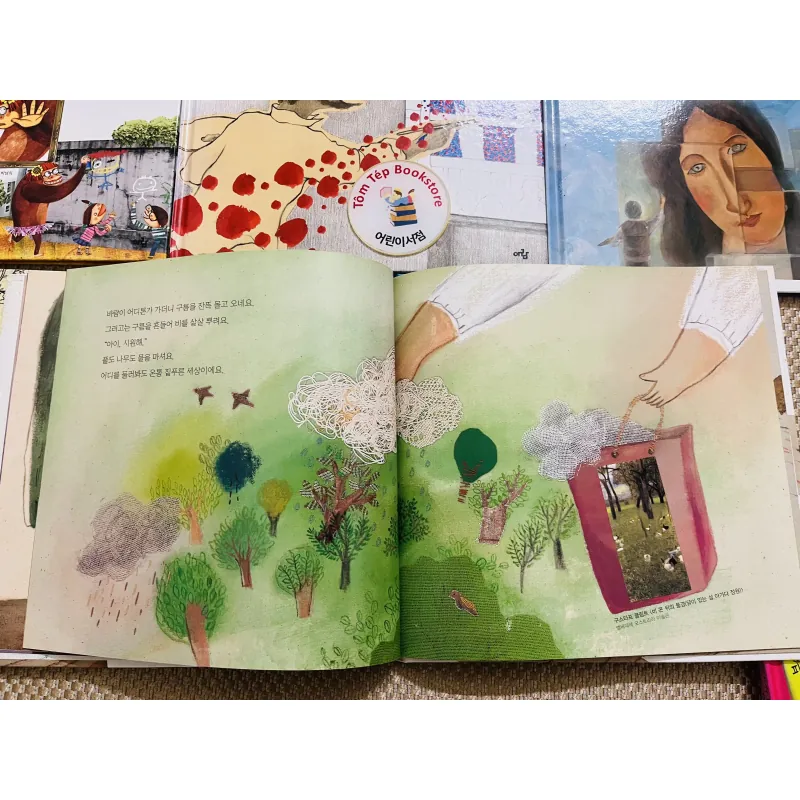 Set sách nghệ thuật cho trẻ – 미술관에 간 꼬마 피카소 시리즈- set 3 747564