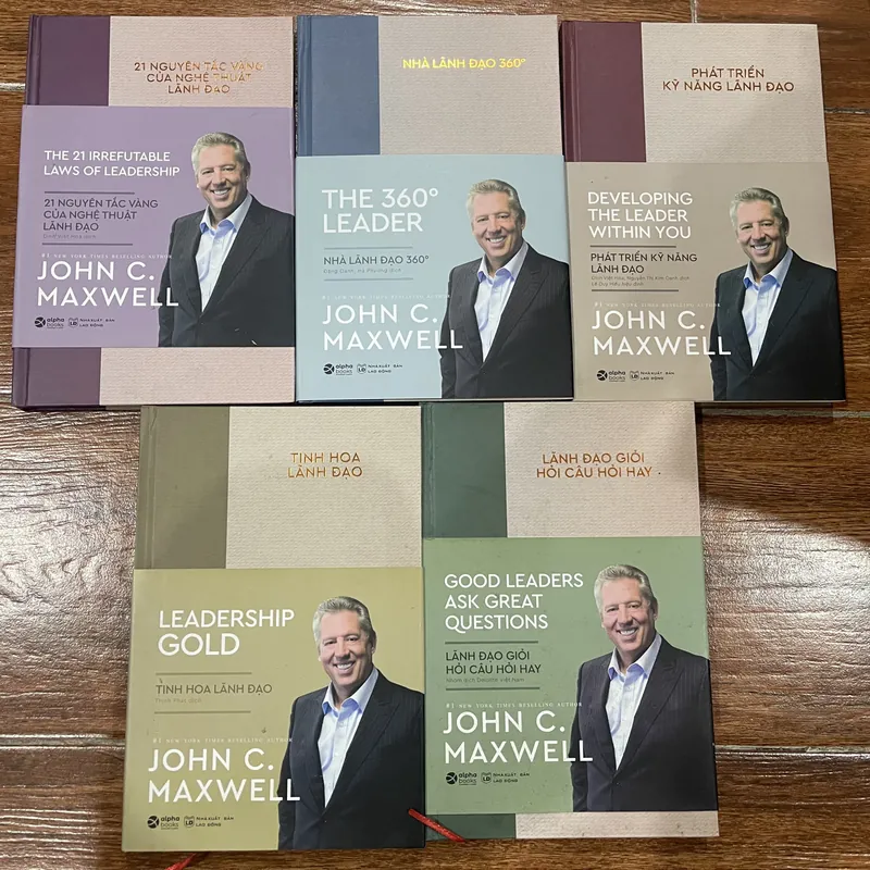 Bộ sách Phong cách lãnh đạo John C. Maxwell 5 cuốn  600024