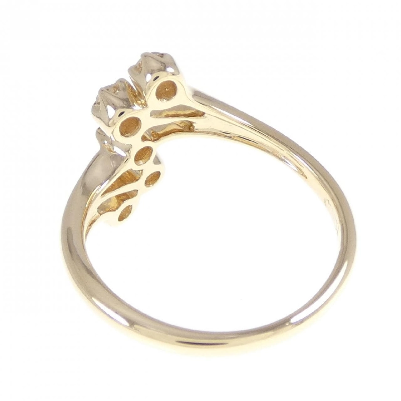 Nhẫn kim cương 750YG 672664