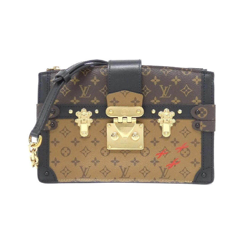 Túi xách đeo vai Louis Vuitton Monogram Reverse Trunk Clutch M43596 - Hàng hiệu Authentic 776648