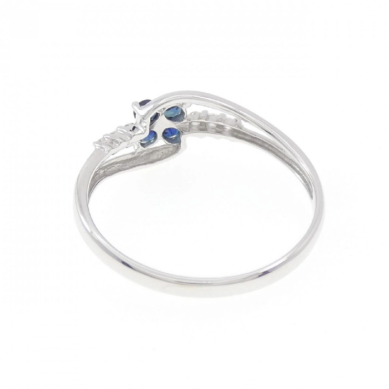 Nhẫn Sapphire Hoa K10WG - Hàng hiệu Chính hãng 852844