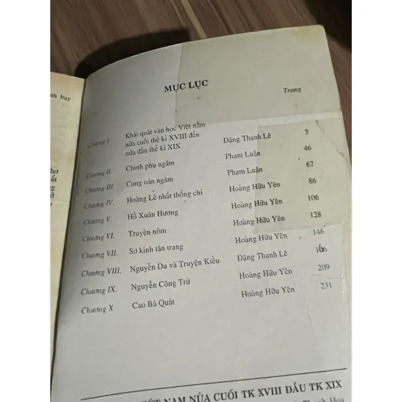 Văn học Việt Nam nửa cuối thế kỷ 19 đến đầu thế kỷ 20 661847