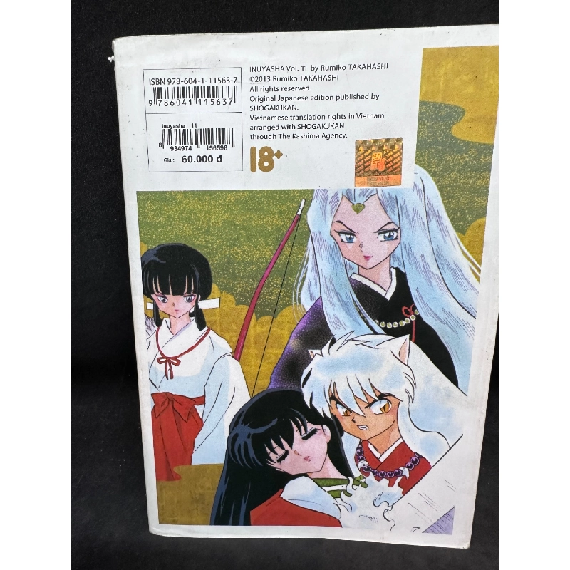Inuyasha tập 11. Mới 90% SBM1008 911914