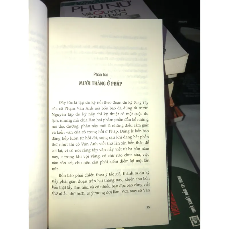 Sang Tây - Mười tháng ở Pháp - Phạm Vân Anh (Đào Trinh Nhất) 1029349