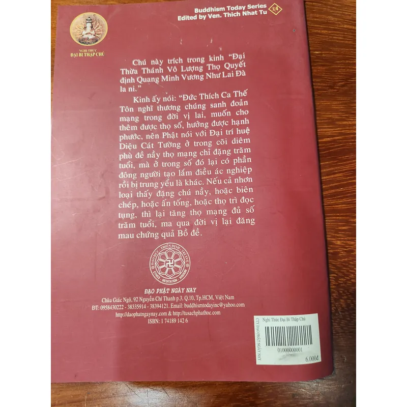 Nghi thức đại bi thập chú 727002