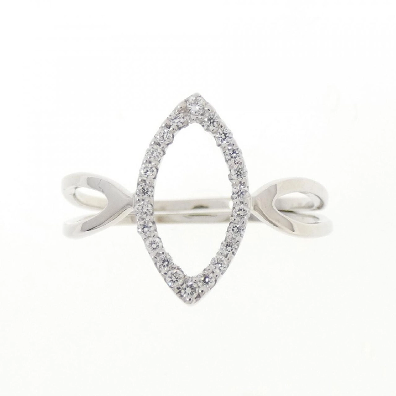 Nhẫn kim cương K18WG 0.11CT - Hàng hiệu Authentic 853849