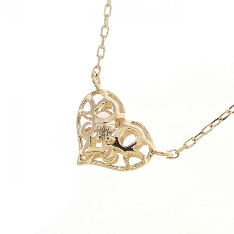 K10YG Mặt Dây Chuyền Hình Trái Tim Tourmaline - Hàng hiệu Chính Hãng 858696