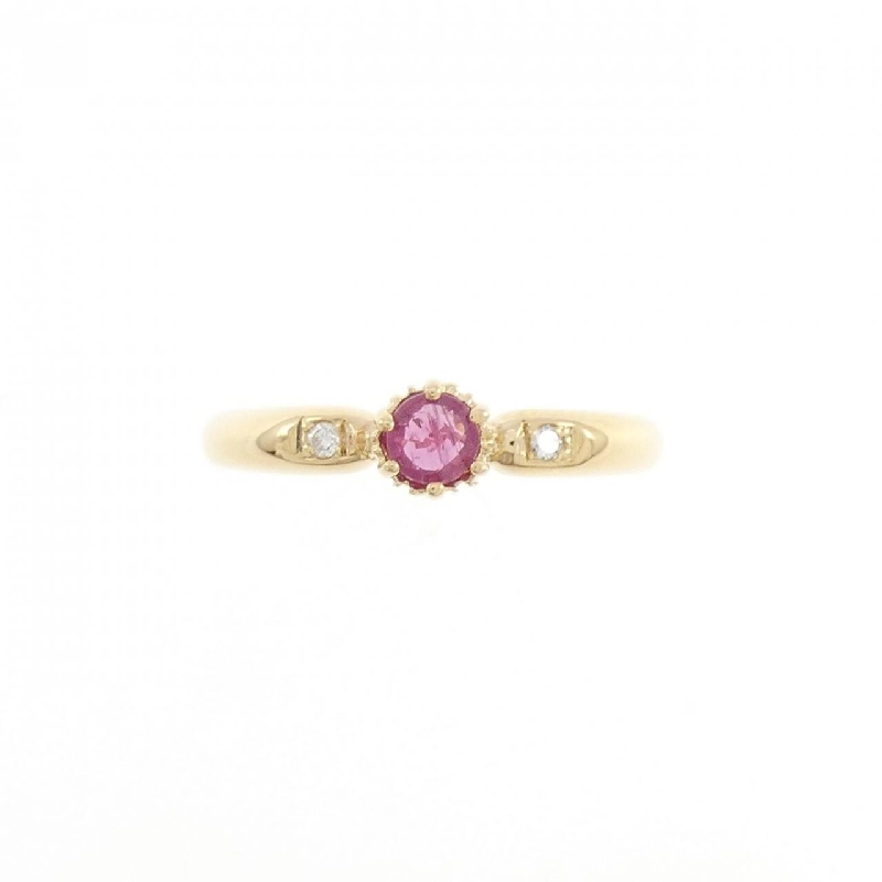 Nhẫn ruby K18YG 671629