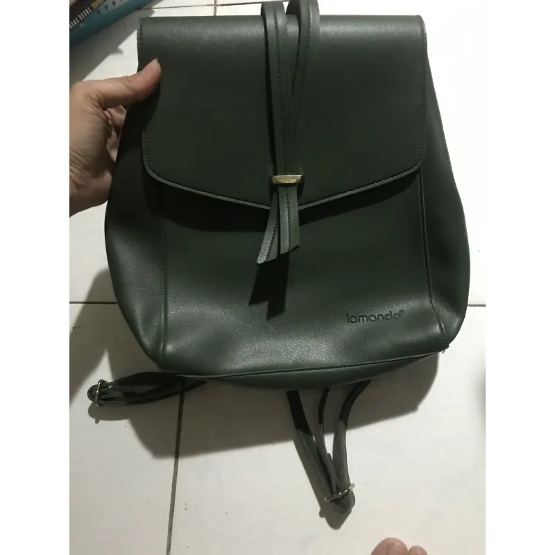 Balo da xanh rêu lamanda 926884