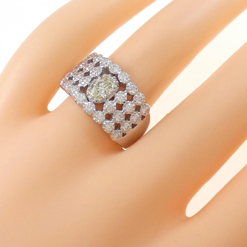 Nhẫn kim cương K18WG 0.441CT 672781