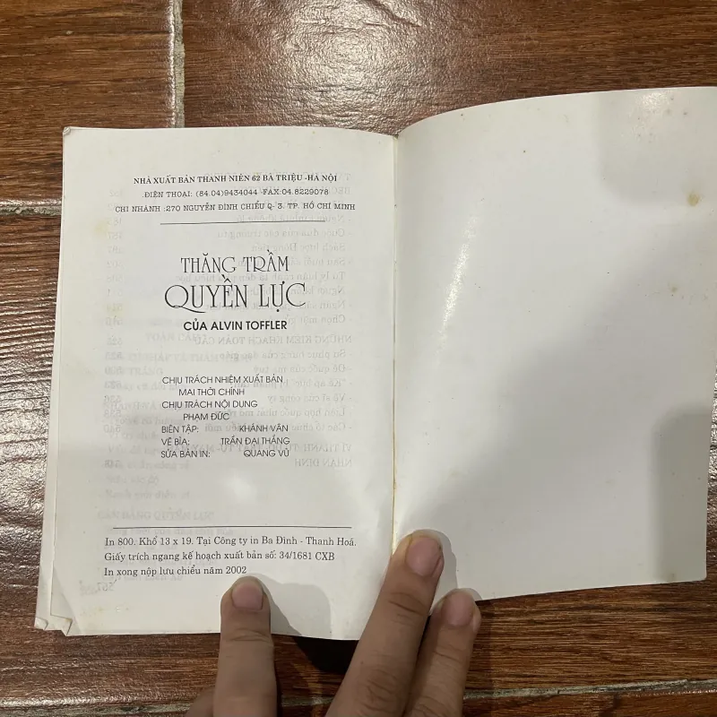 Thăng trầm quyền lực bộ 2 tập - Alvin Toffler (6) 761913