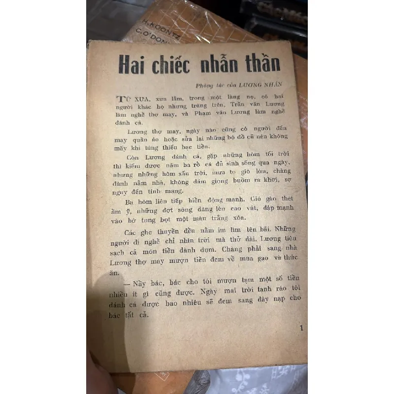 Hai chiếc nhẫn thần - Lương Nhân 690065