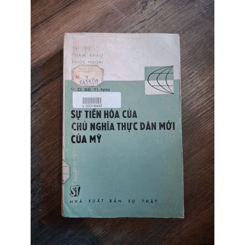 Sự Tiến Hóa Của Chủ Nghĩa Thực Dân Mới Của Mỹ - V. Đ. Sê-ti-nin 728963