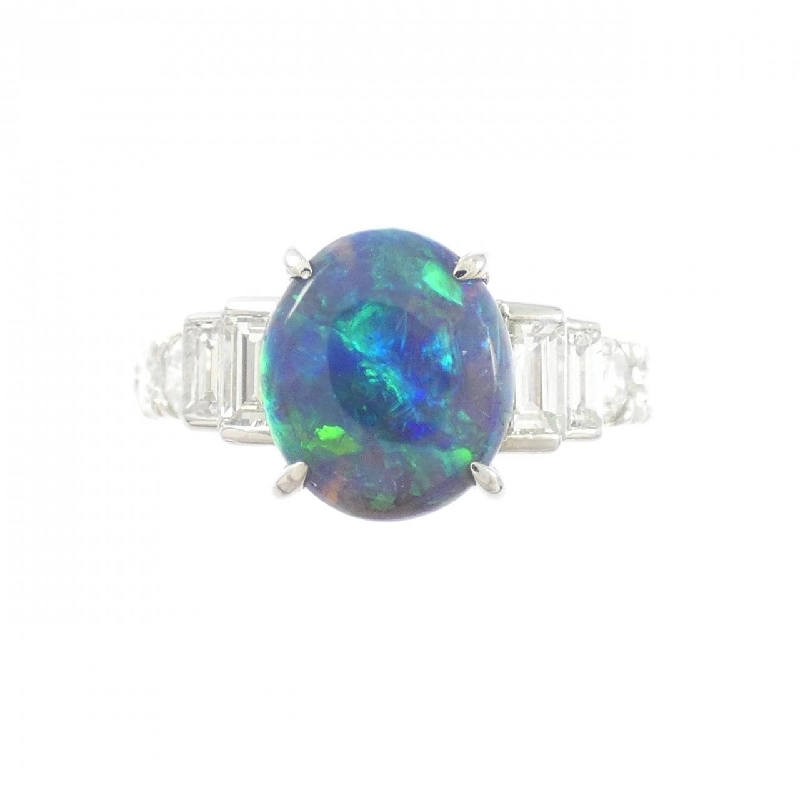 Nhẫn Opal Đen PT900 1.61CT - Hàng hiệu Chính hãng 853351