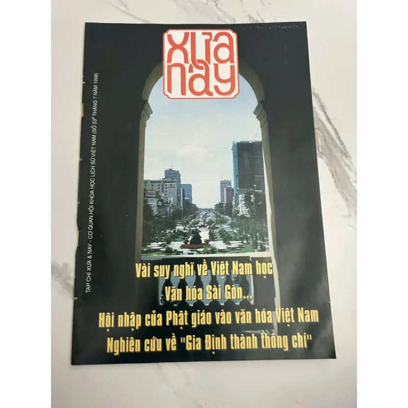 Tạp chí Xưa & Nay số 53B (7/1998) - Hội KH Lịch sử VN - Tạp chí/Lịch sử 701215