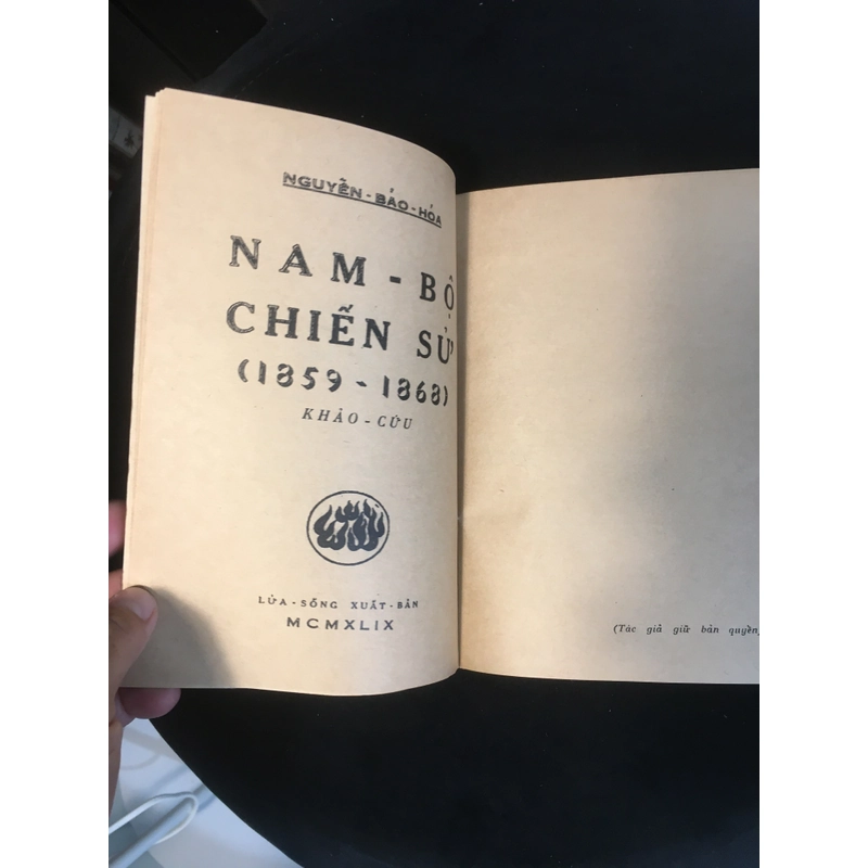 NAM BỘ CHIẾN SỬ (1859-1868) - Nguyễn Bảo Hoá [LỬA THIÊNG] 176523