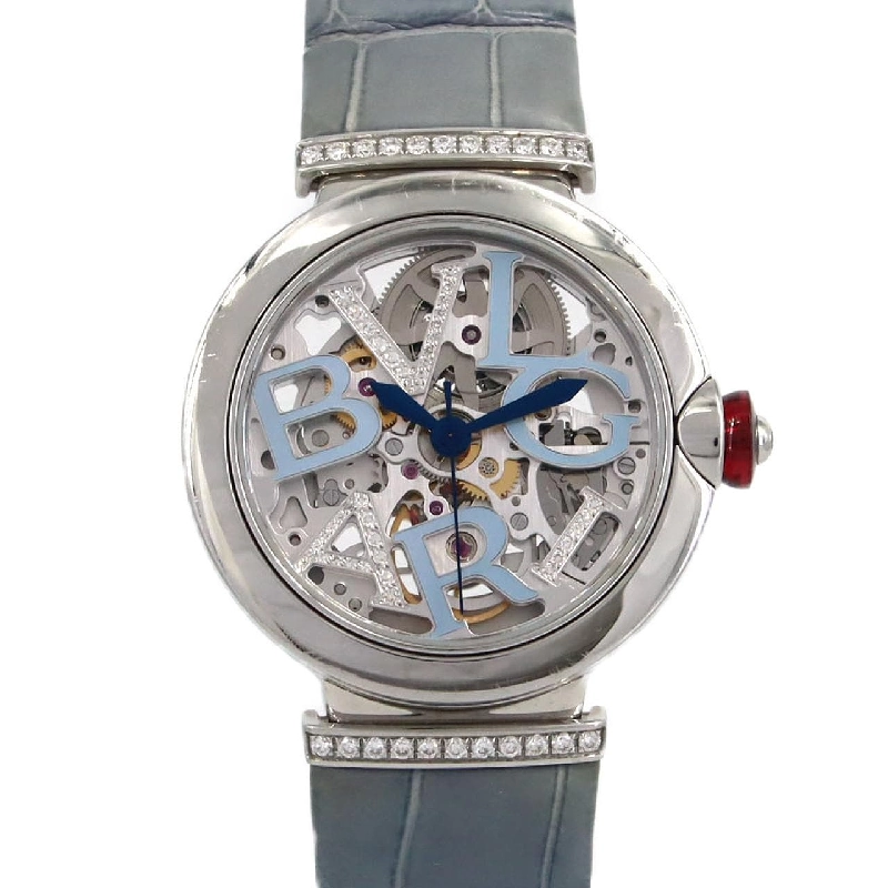 Bulgari Luchea Skeleton Blue JAPAN LIMITED LU33S/103435 SS Tự động - Hàng hiệu Chính hãng 871529