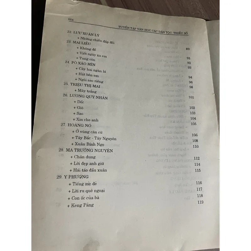 TUYẾN TẬP VĂN HỌC các DÂN TỘC THIỂU SỐ- sách khổ khổ lớn -650 trang   689697