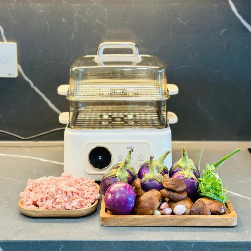 UNIE UE668 ✨ lẩu hấp 2 tầng – giữ trọn dinh dưỡng thực phẩm 732831
