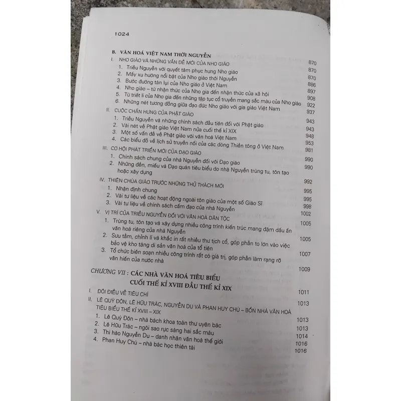 Tiến trình văn hóa Việt Nam từ khởi thủy đến thế kỷ XIX 1020969