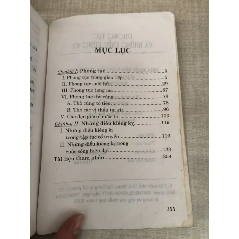 Phong tục và những điều kiêng kỵ 996936