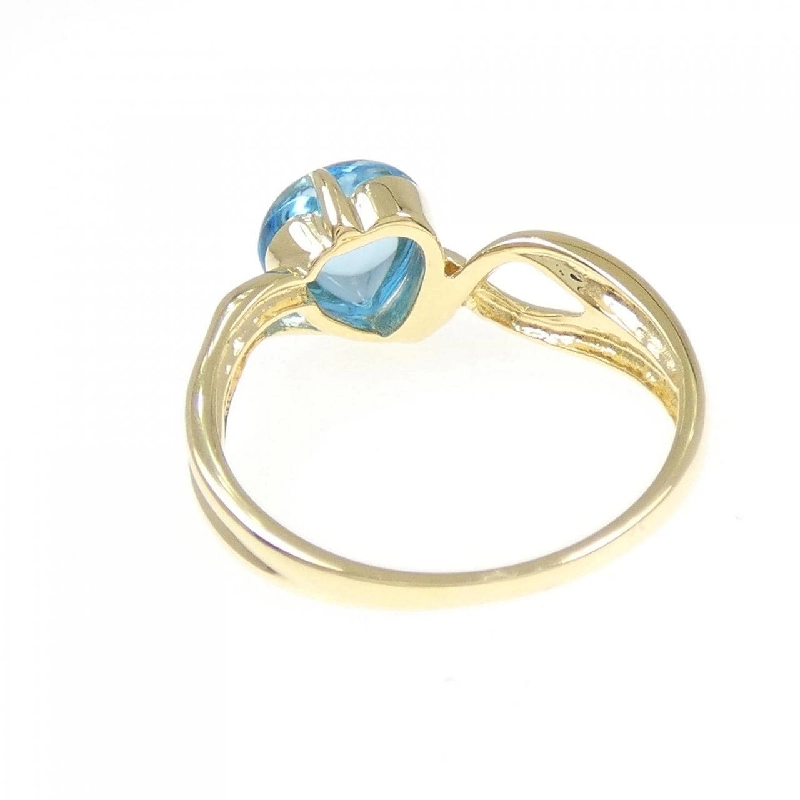Nhẫn Blue Topaz K18YG - Hàng hiệu Chính hãng 854182