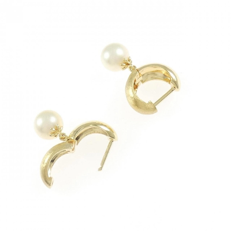 K18YG Bông tai ngọc trai Akoya 6.3mm - Hàng hiệu Chính hãng 871625