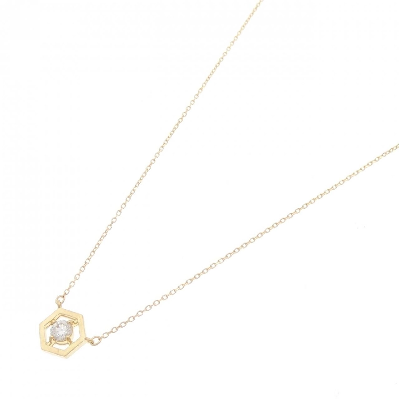 Dây chuyền kim cương K18YG 0.08CT - Hàng hiệu Authentic 859109