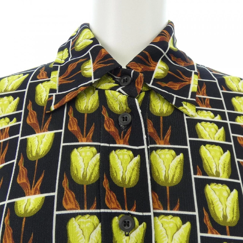 【Mã giảm giá】Áo sơ mi PRADA 638310