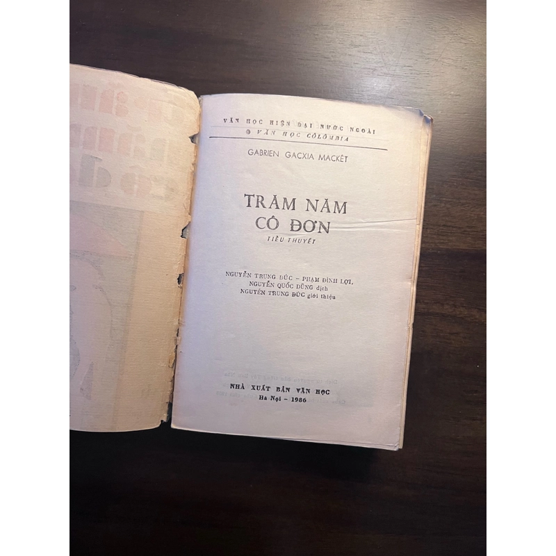 Trăm năm cô đơn (xb 1978) 532026
