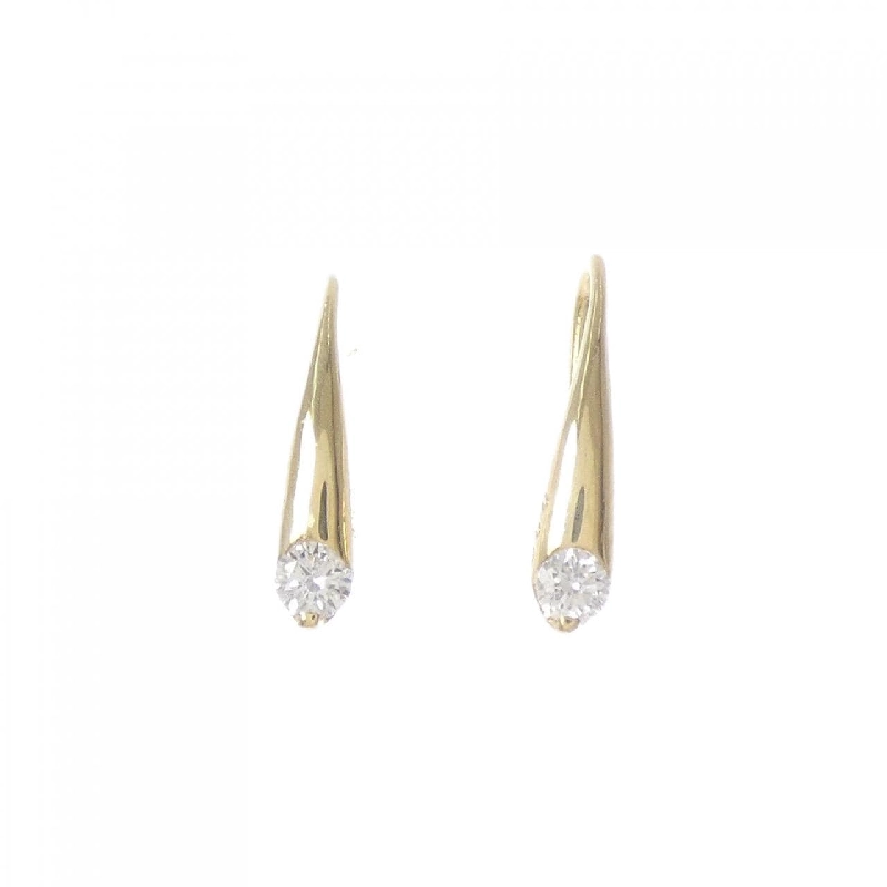 K18YG Bông tai kim cương 0.10CT - Hàng hiệu Chính hãng 866164