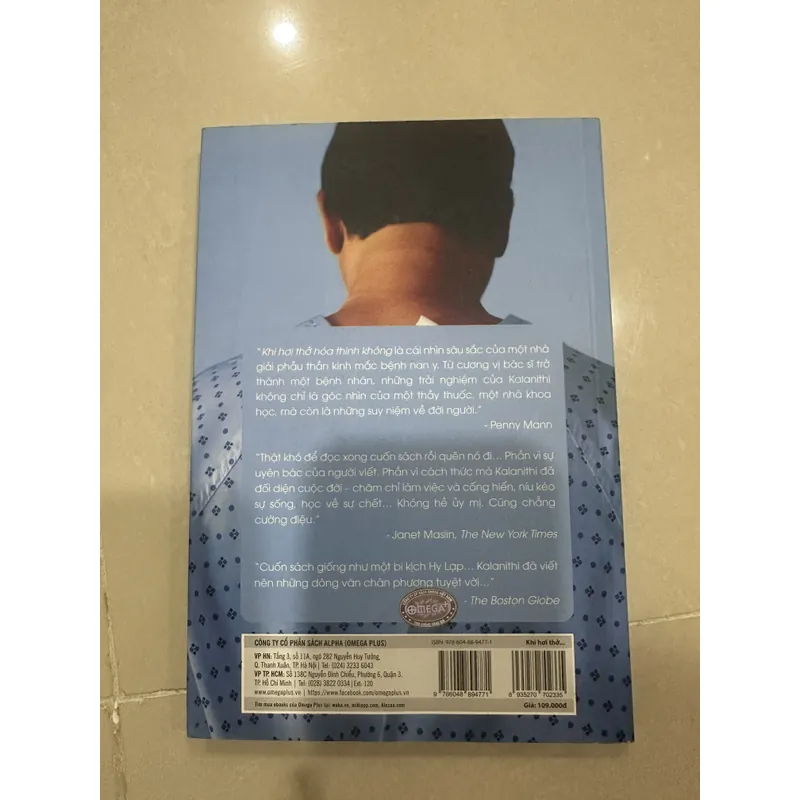 Khi hơi thở hoá thinh không Sách mới có 100%  674992