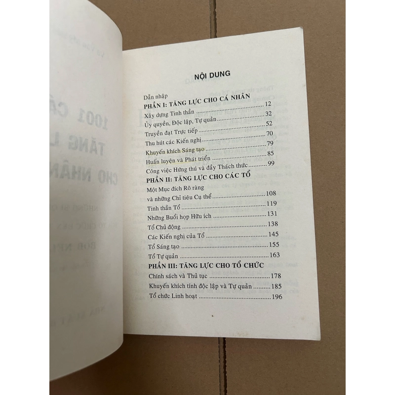 1001 cách tăng lực cho nhân viên 508472