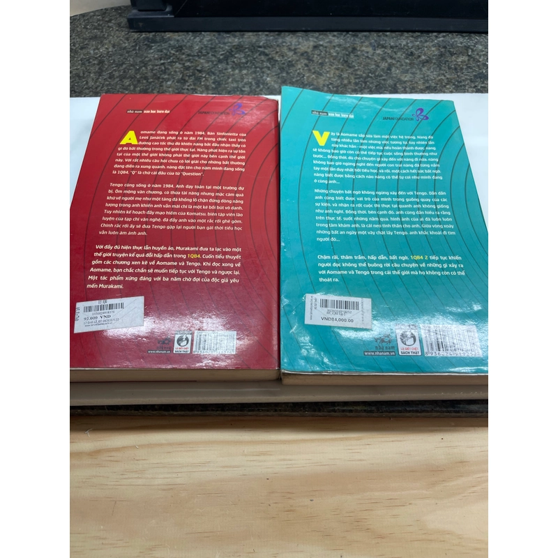 1Q84 Haruki Murakami tập 1 và 2 552482