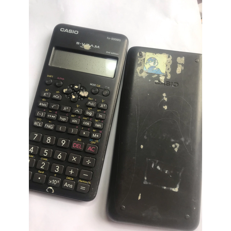 Máy Tính casio Fx-500 Màu Đen | Tình trạng tốt 507449